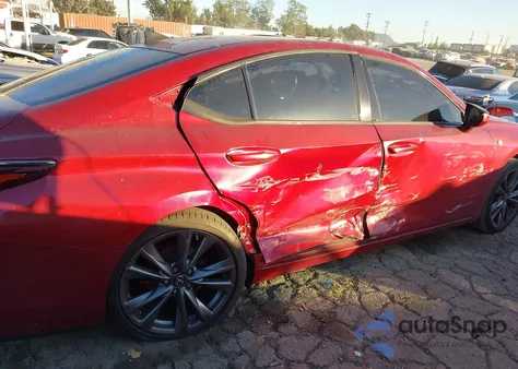 2019 Lexus Es 350 F Sport z USA, uszkodzony, nr VIN 58ABZ1B10KU043585